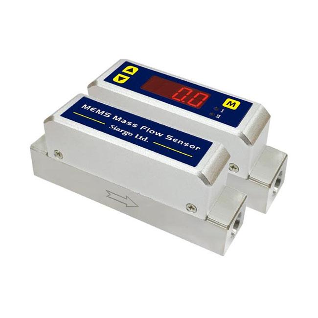 US Siargo Gas Mass Flow Meter MEMS Flow Sensing Chip LED Display MF4700 Series
