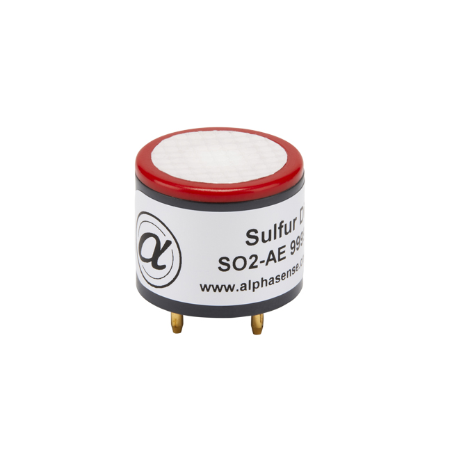 Sensor de dióxido de enxofre (sensor SO2) da Alphasense, Reino Unido