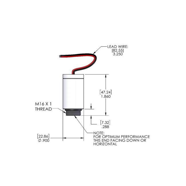 US AII Long-life Electrochemical Oxygen Sensor O2 Sensor XLT-11-75-KE25F3