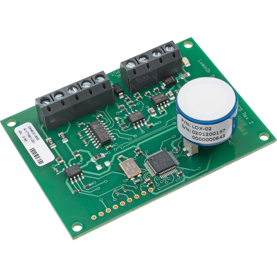 Placa de evaluación del sensor de oxígeno fluorescente SST del Reino Unido