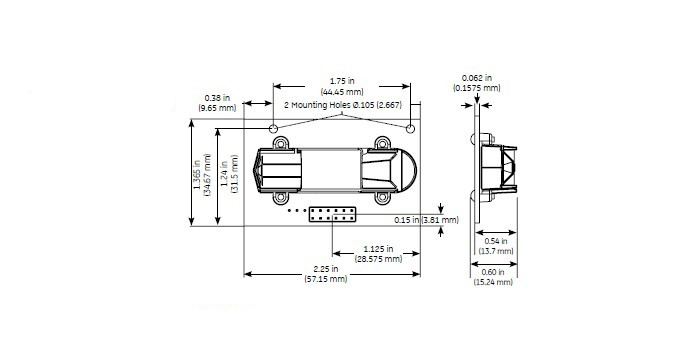 Carbon Dioxide CO2 Sensor - T6615