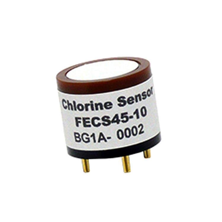 Japan Figaro Electrochemical Chlorine Gas Sensor, High Sensitivity, Leak-Proof, Linear Output - FECS45-10-CL2
