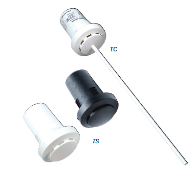 Ceiling-mounted temperature sensor TCBB0