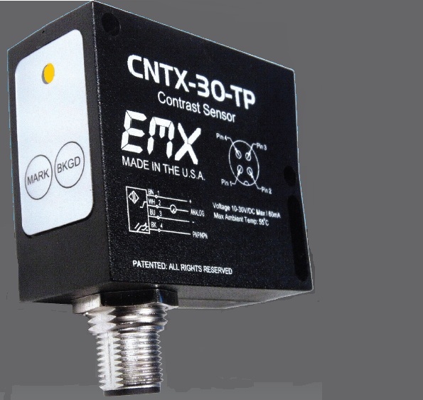 美国EMX 对比度传感器 颜色差异对比 色彩分类传感器 - CNTX
