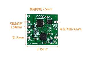 Moisture and temperature module