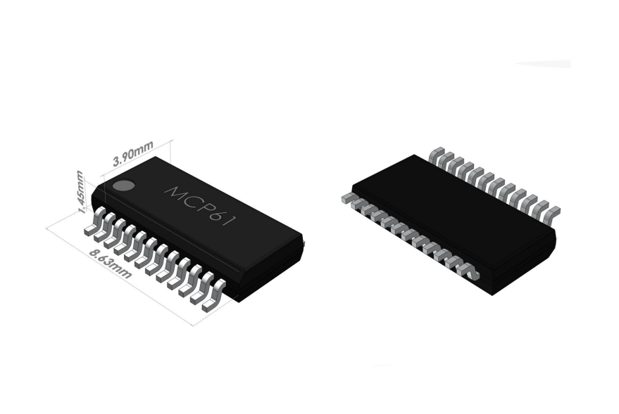 High Frequency Digital Dual-Ended Mutual Capacitance Processor Chip - MCP61/MCP61S