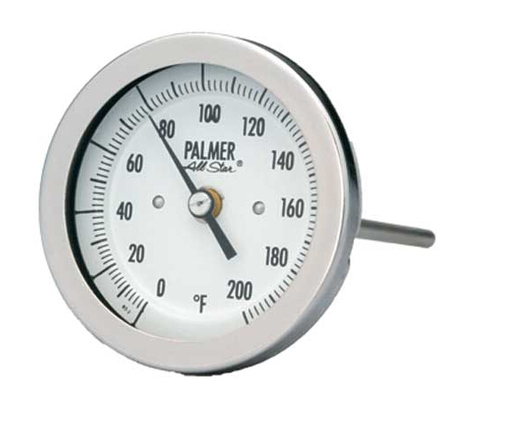 Axial Bimetallic Thermometer 5BC Series