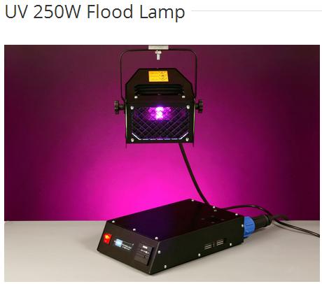UV 250W UV floodlight - UV 250W floodlight