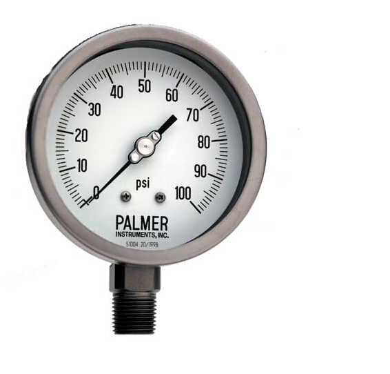 Stainless Steel Pressure Gauge - 25CS