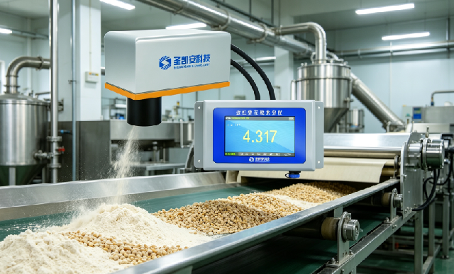 Non-contact infrared online moisture monitoring complete machine, real-time control system for moisture content in industrial production materials