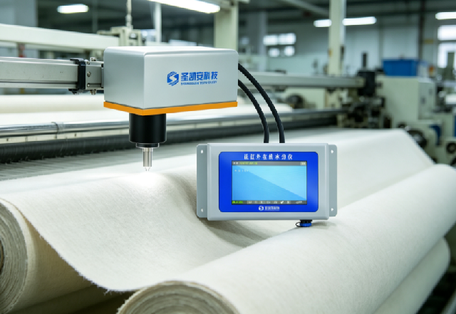 Near-Infrared Non-Contact Moisture Sensing Probe, Industrial Belt Line Material Moisture Content Detection Sensor