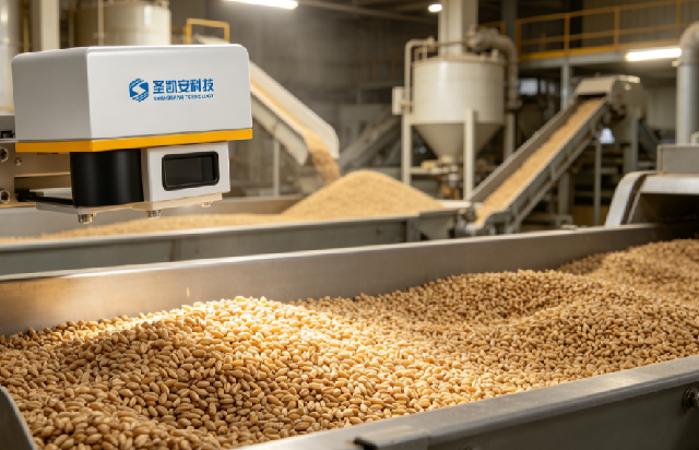 Corn Processing Infrared Online Moisture Measurement and Control Instrument, Corn Granule and Powder Production Line Moisture Detection Device