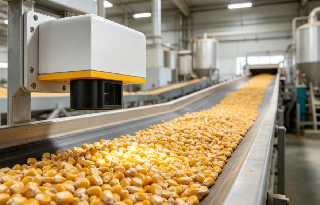 Near-infrared online moisture monitor for corn deep processing, moisture measurement and monitoring system for corn powder materials