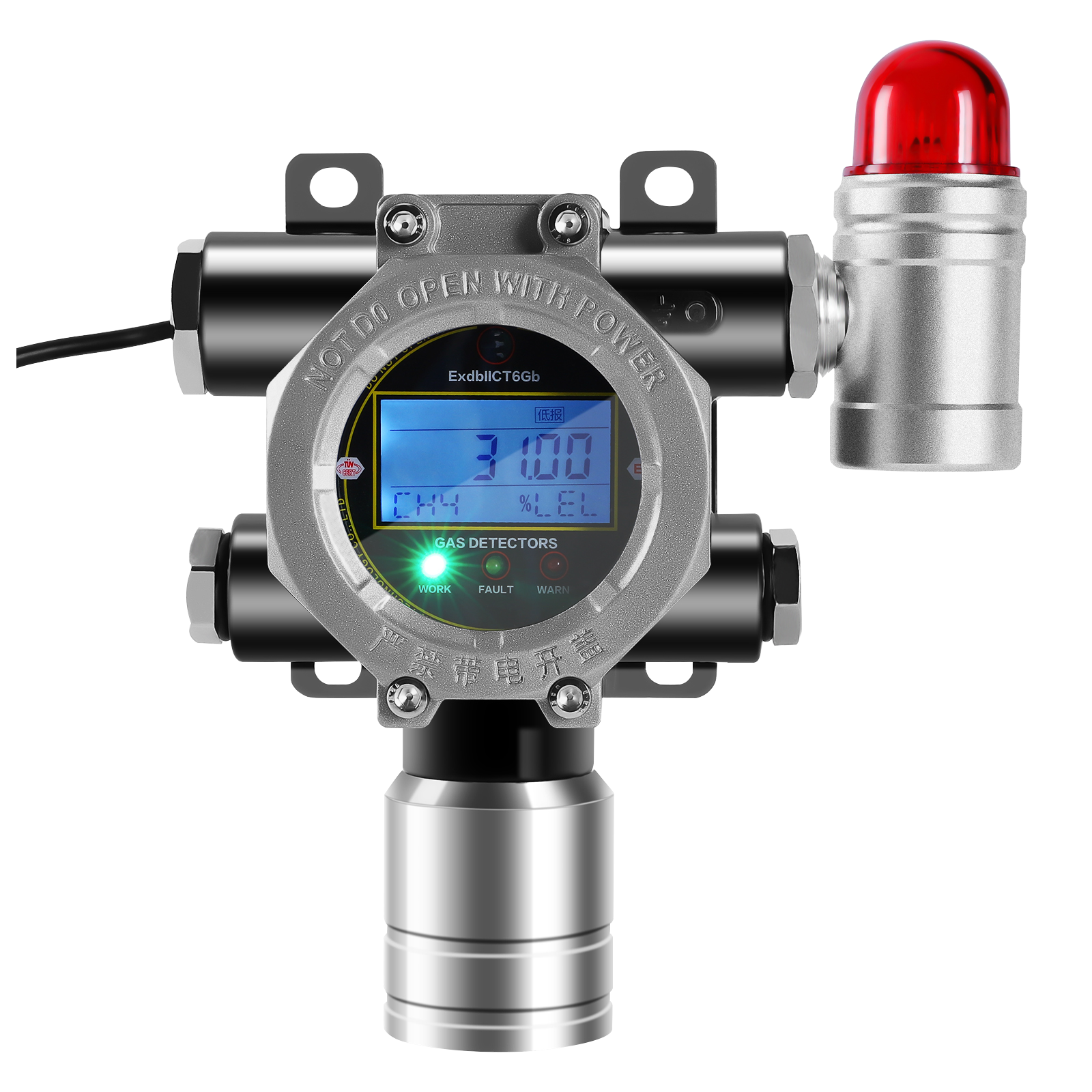 Chemical Reactor Hydrogen Detector Real-time Monitoring of Process Gas Leakage SKA/NE-301