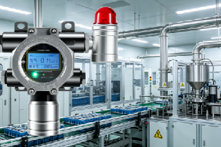 High-temperature workshop toluene detector, ultra-wide temperature range organic gas monitoring device