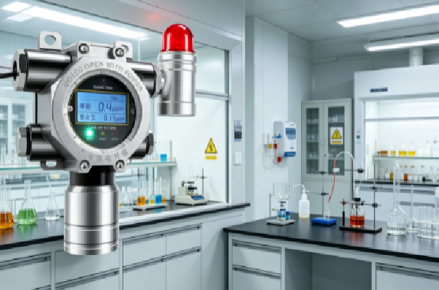 Ultra-low power consumption acetylene detector 24/7 uninterrupted gas concentration monitoring