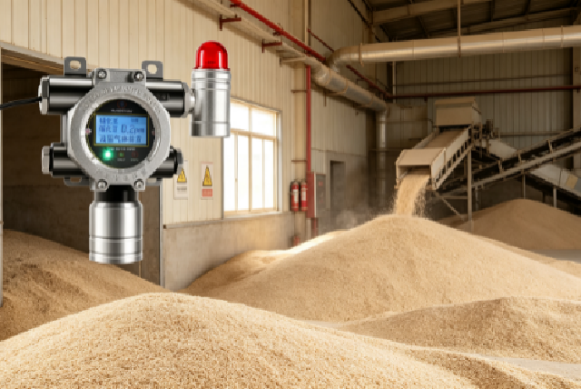Low-power oxygen detector, factory hypoxia and oxygen-enriched low-cost monitoring solution