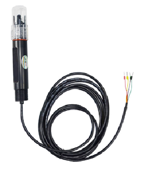 Intelligent Digital pH Sensor, supports RS-485 (Modbus RTU) and 0–5V/4–20mA analog dual output, can directly connect to PLC or cloud platform, built-in storage