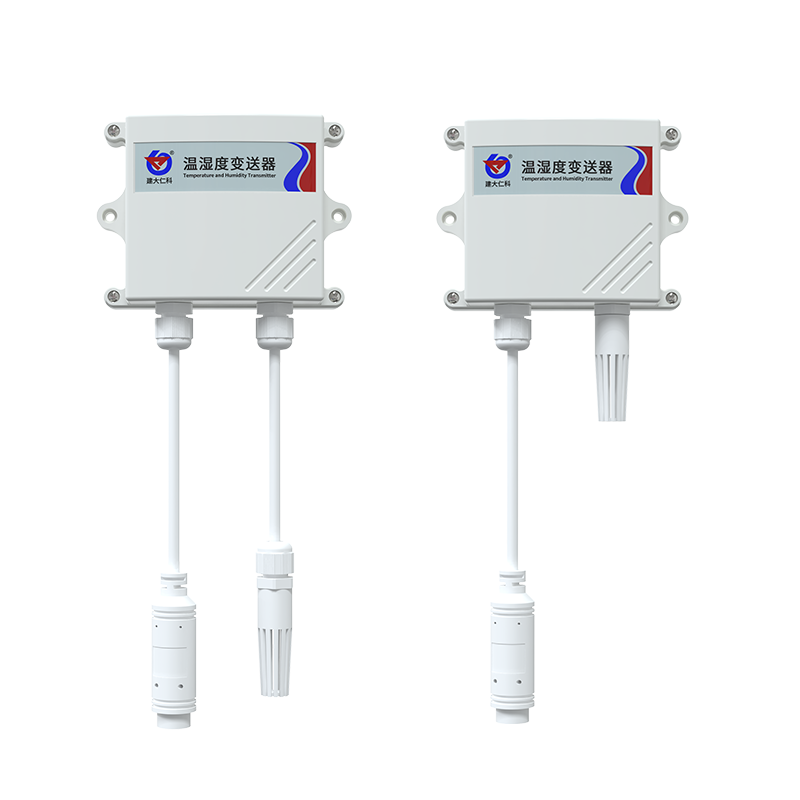 Wall-mounted Wangzi shell Ethernet temperature and humidity transmitter AMT/RS-WS-ETH (POE)-2