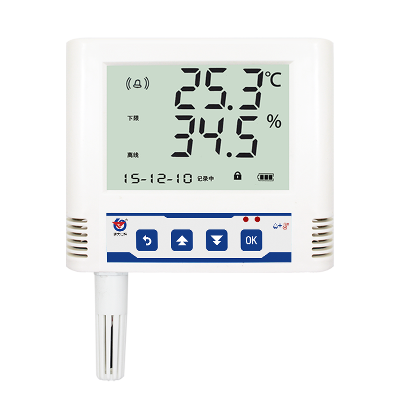 Ethernet Temperature and Humidity Transmitter Data Logger AMT/RS-WS-ETH-6