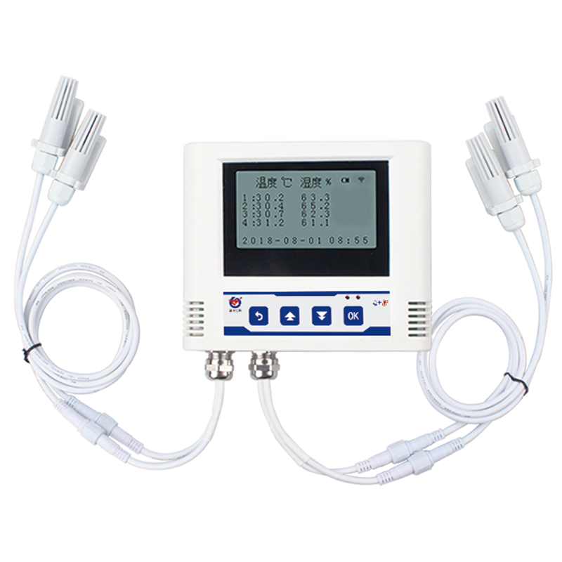 Ethernet Multi-Probe Temperature and Humidity Data Logger AMT/RS-WS-ETH-Y
