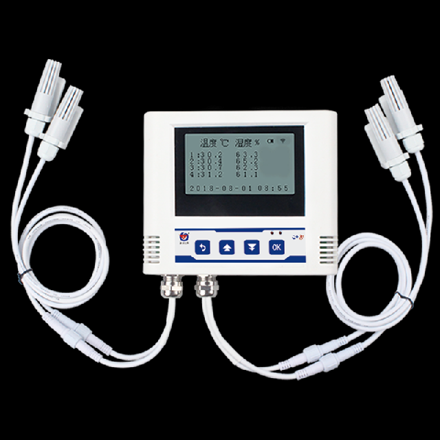 Ethernet Multi-Probe Temperature and Humidity Data Logger