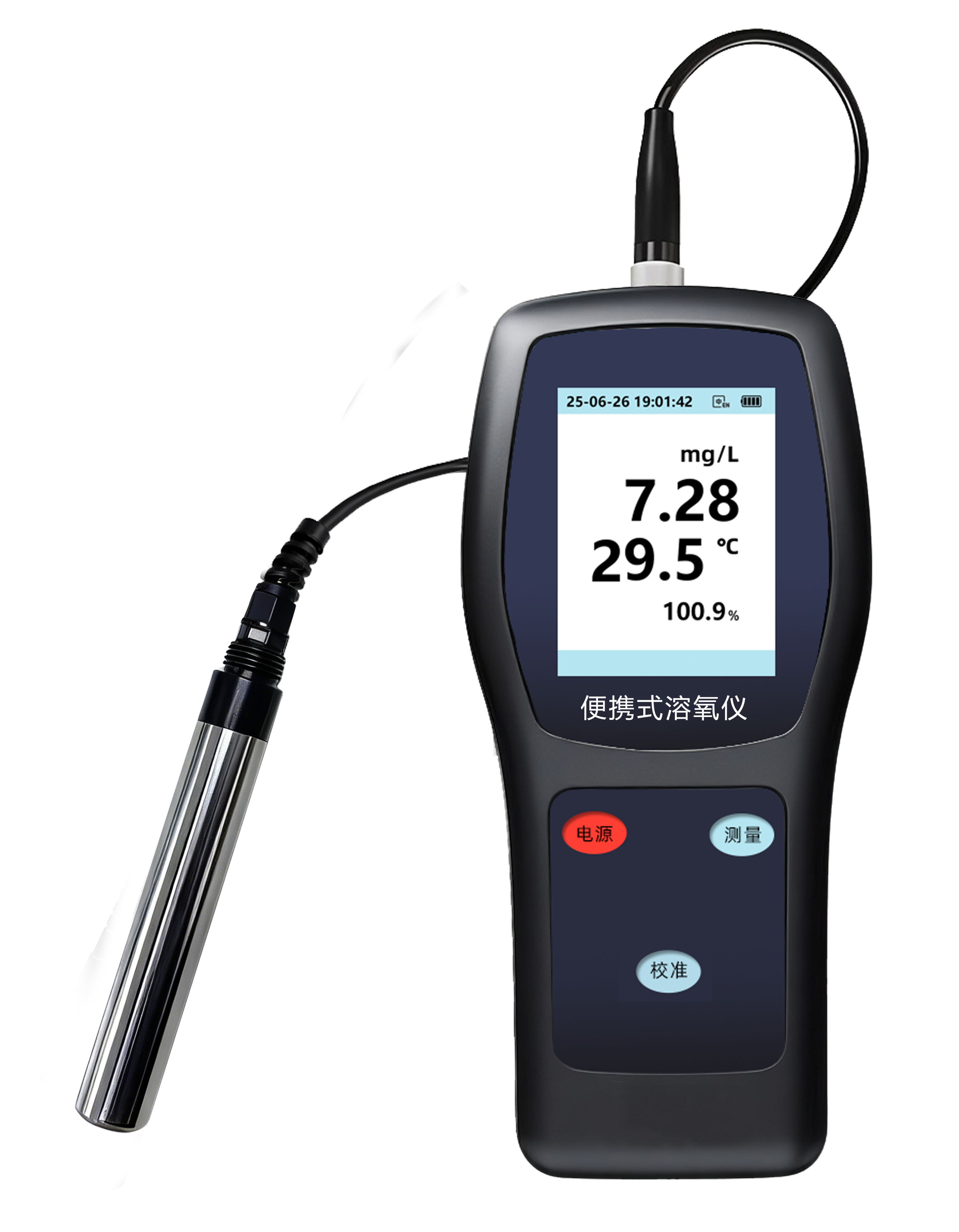 염도 보상 휴대용 용존산소 측정기 해수 용존산소 측정기 AMT/DO-200